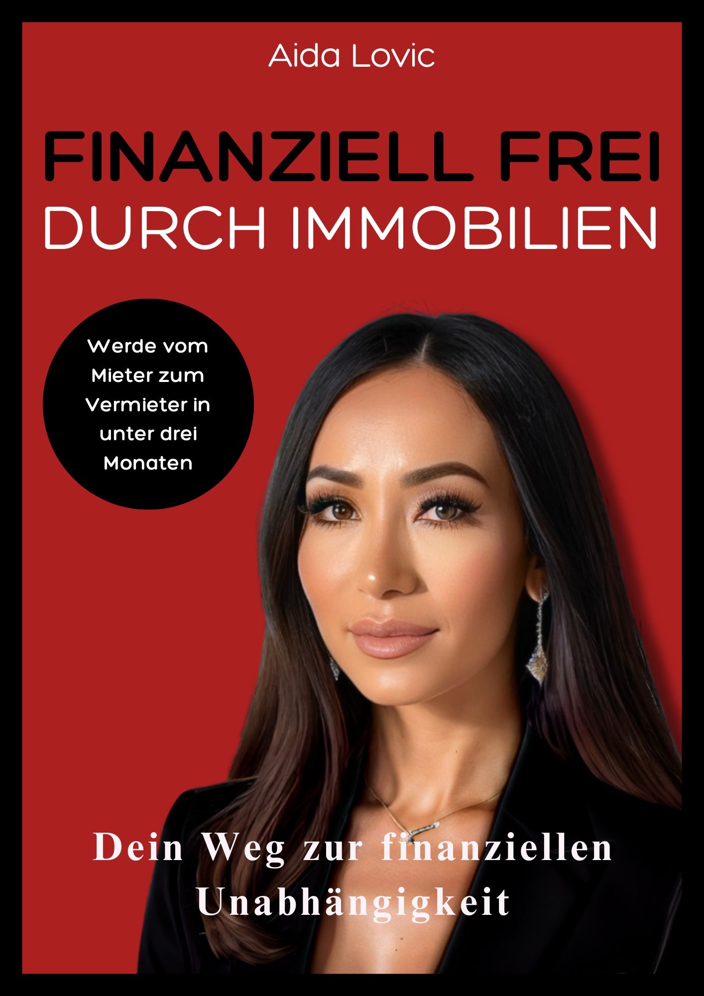 eBook-Cover „Finanziell frei durch Immobilien – Dein Weg zur finanziellen Unabhängigkeit" von Aida Lovic